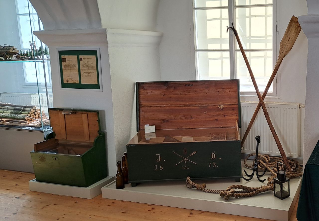 Österreichisches Landwirtschaftsmuseum Europaschloss Leiben, Blick in die Ausstellung